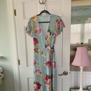 REDDRESS BOUTIQUE - Maxi Wrap dress